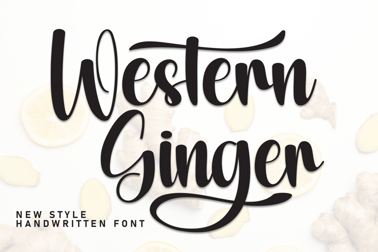 Preview of Western Ginger Font