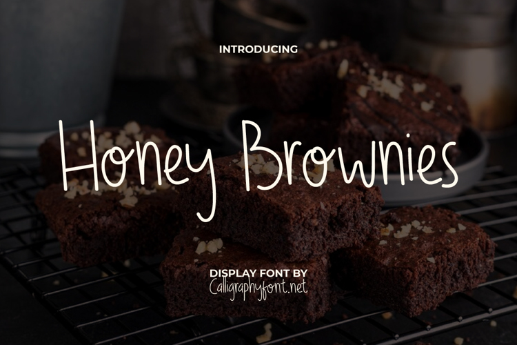 Honey Brownies Font