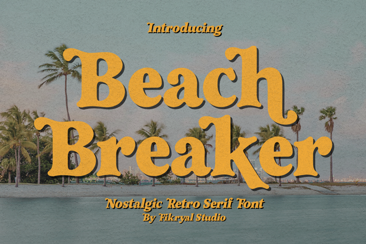 Preview of Beach Breaker Font