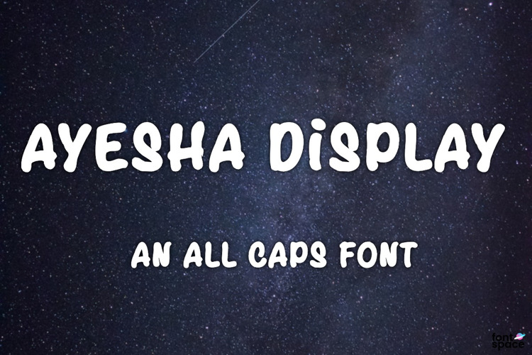 Ayesha Display Font
