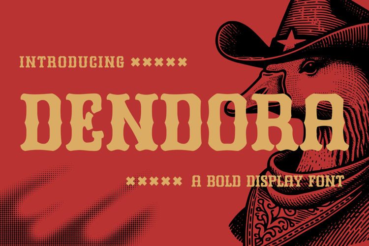 Preview of Dendora Font