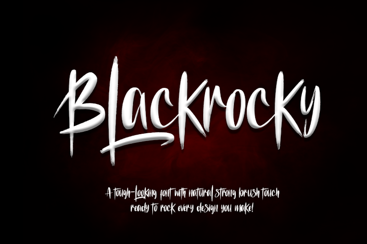 Blackrocky - Font