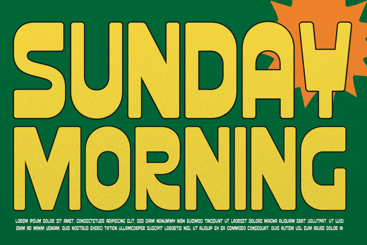 Preview of Mereum Dreamy Font