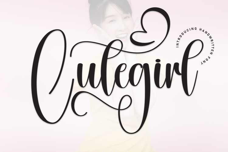 Preview of Cutegirl Font