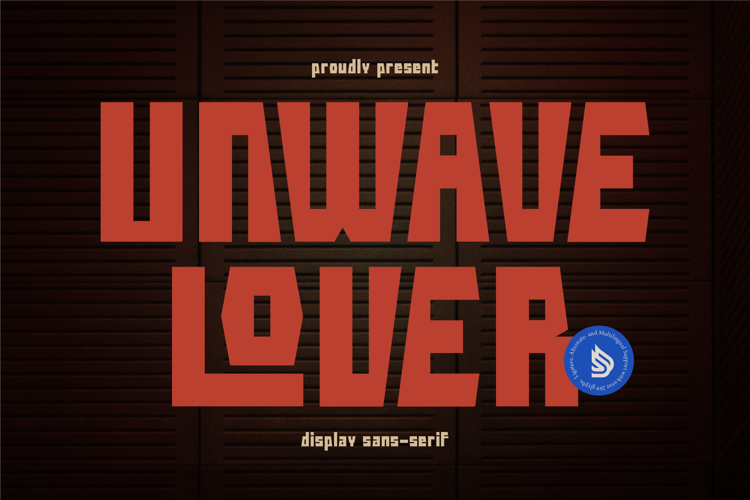 Unwave Lover Font