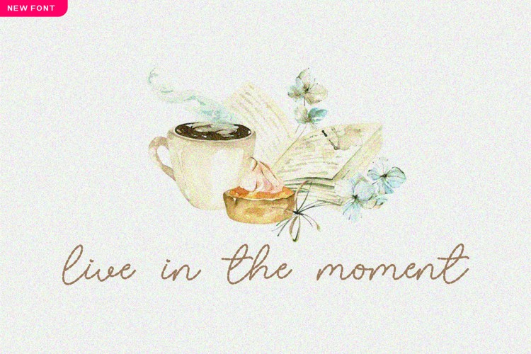 Preview of Rhea Line Font