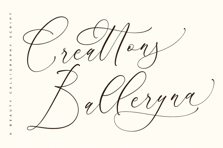 Creattons Balleryna Font