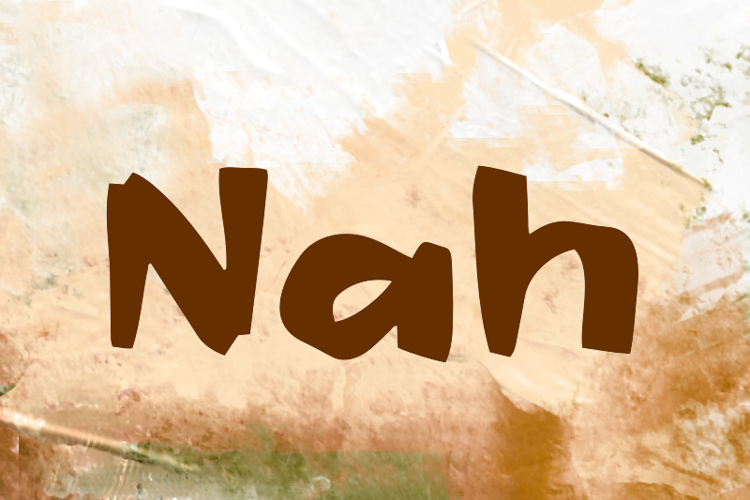 n Nah Font