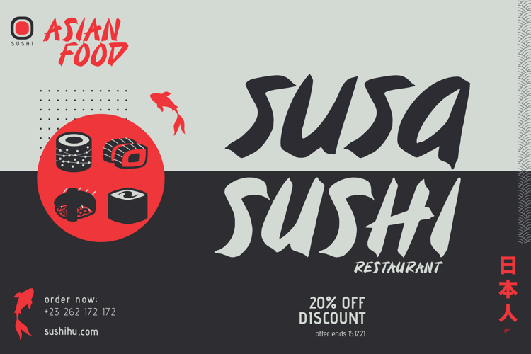 Preview of NOKA Font