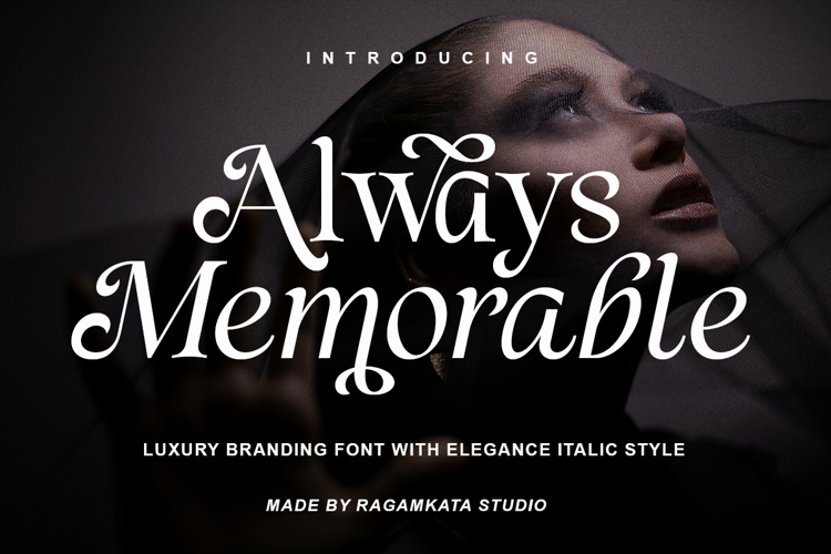 Preview of Always Memorable Font