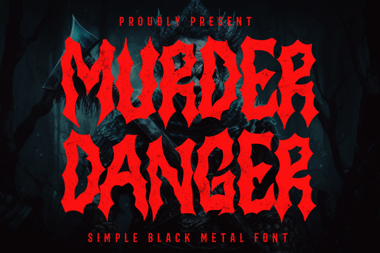MURDER DANGER Font