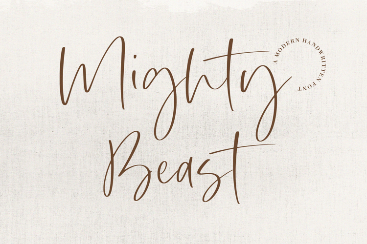Mighty Beast Font