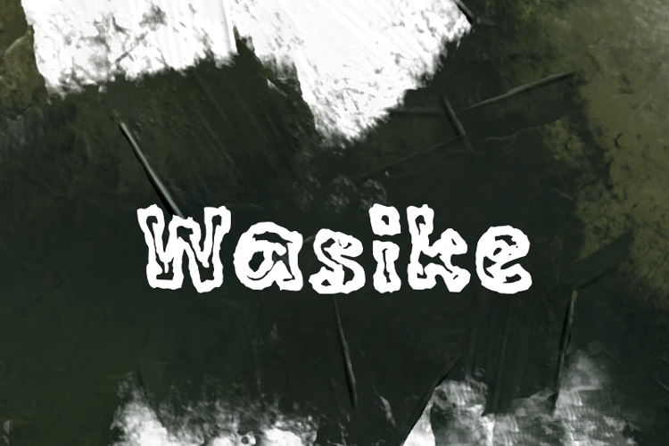 w Wasike Font