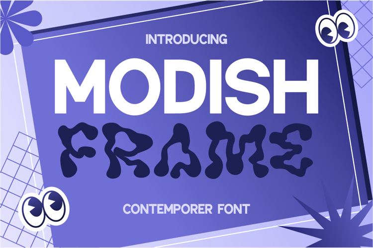 Preview of Modish Frame One Font