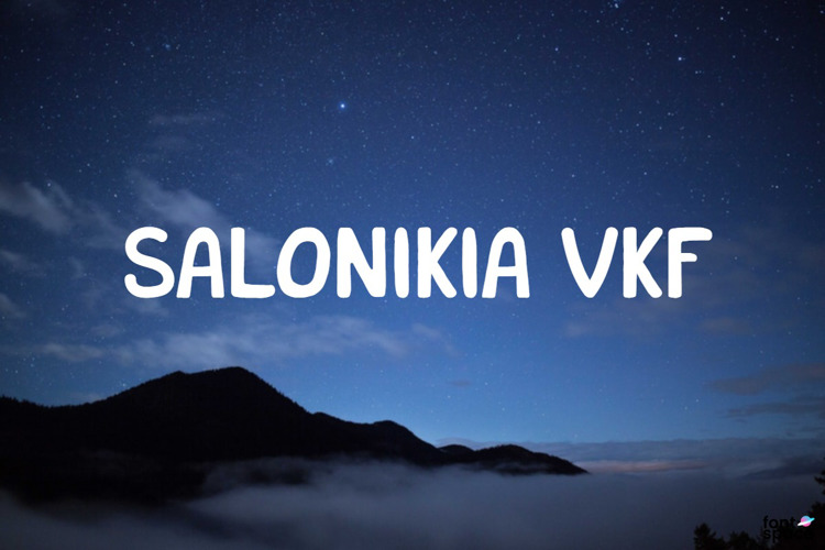 Salonikia VKF Font