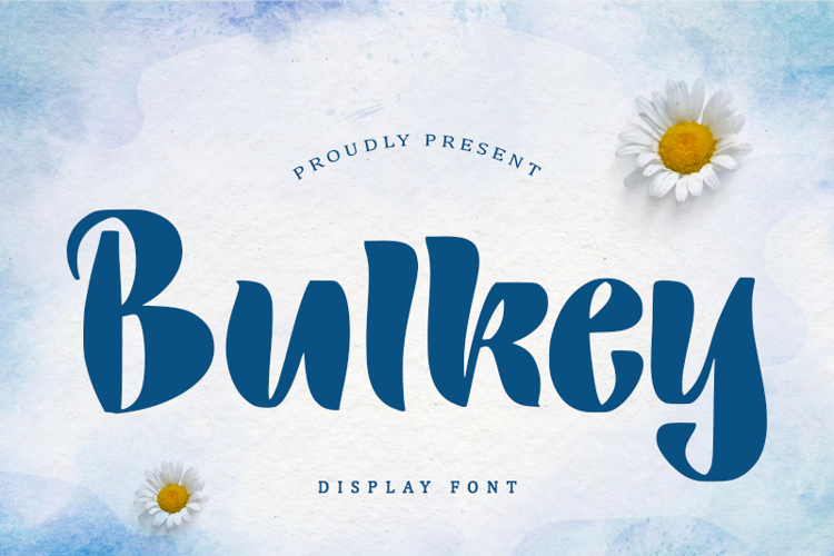 Bulkey Font