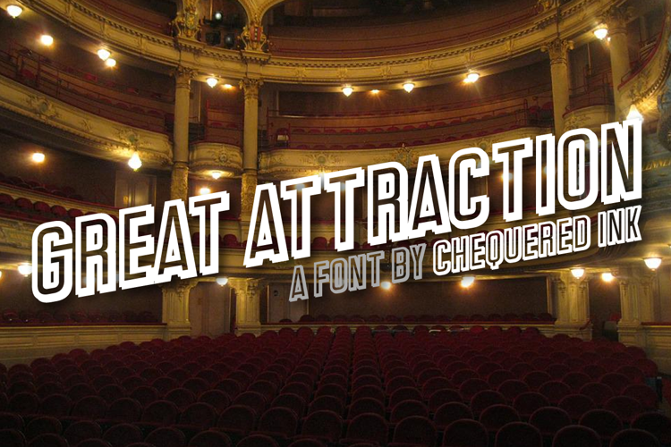 Great Attraction Font