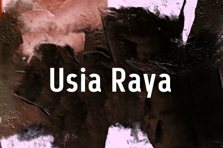 Preview of u Usia Raya Font