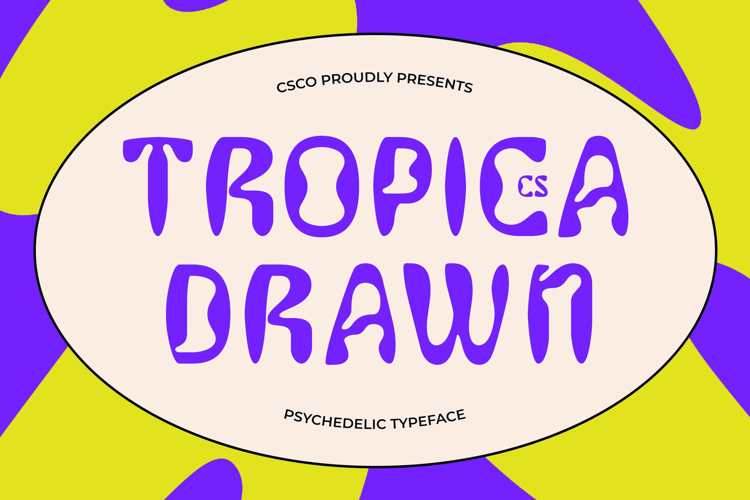 Preview of CS Tropica Drawn Font