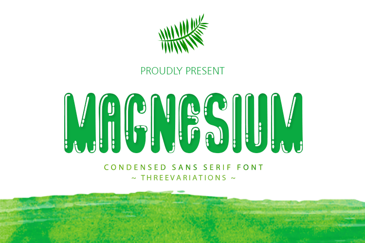 Preview of MAGNESIUM Font