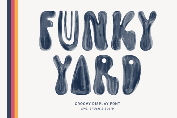 Funky Yard SVG Font