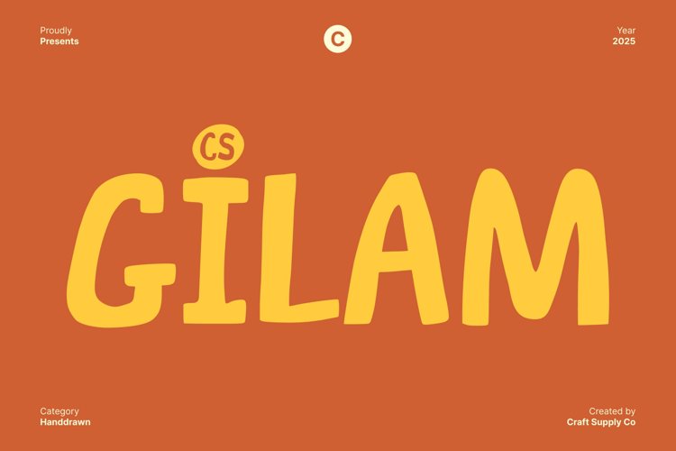 Preview of CS Gilam Font