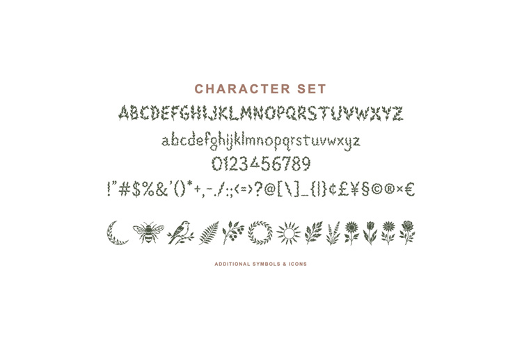 Preview of Botanicum Font