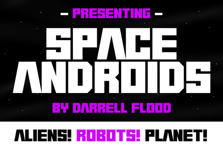 Space Androids Font