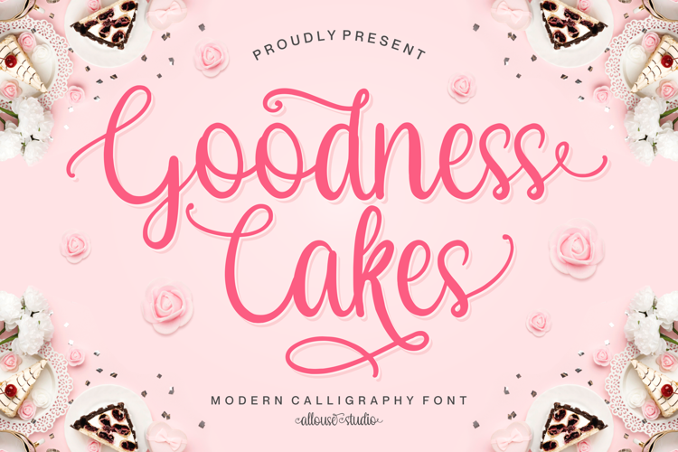 Goodness Cakes Font