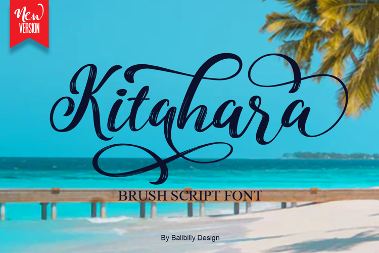 Kitahara Brush Script Font