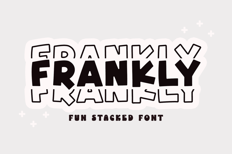Preview of Frankly Font