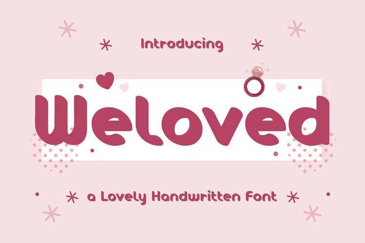 Weloved Trial Font