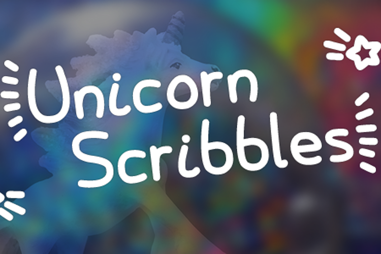 Unicorn Scribbles Font