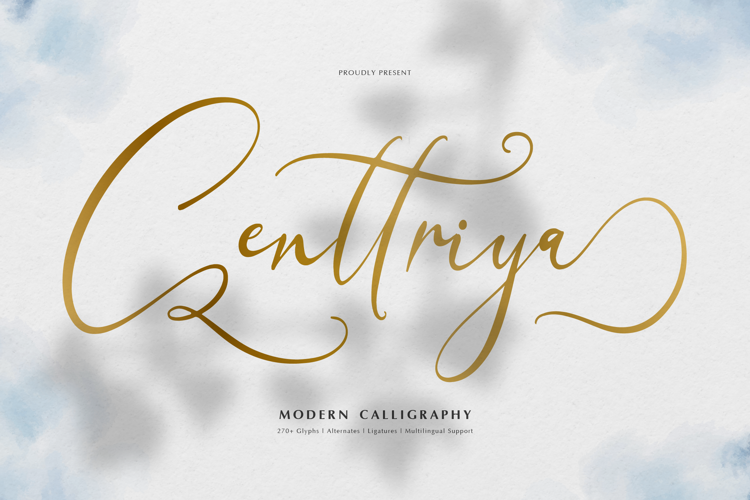 Preview of Centtriya Font