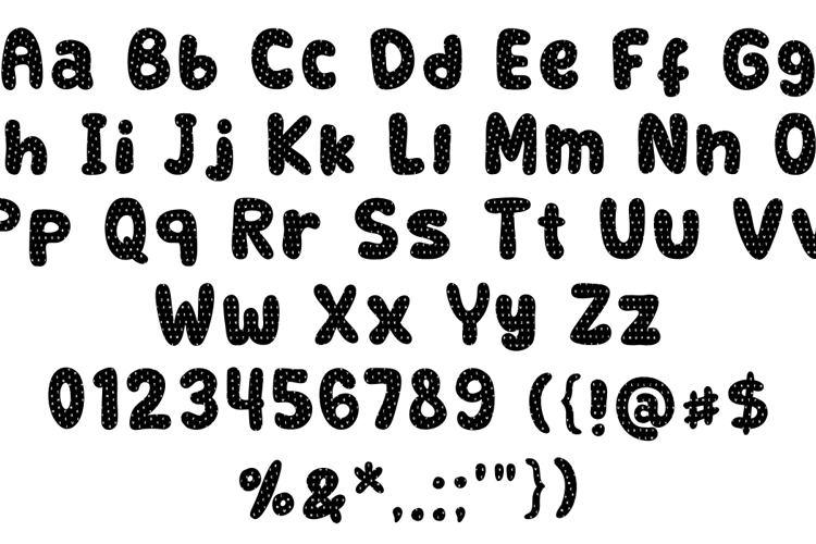 Retrofield Textured Font
