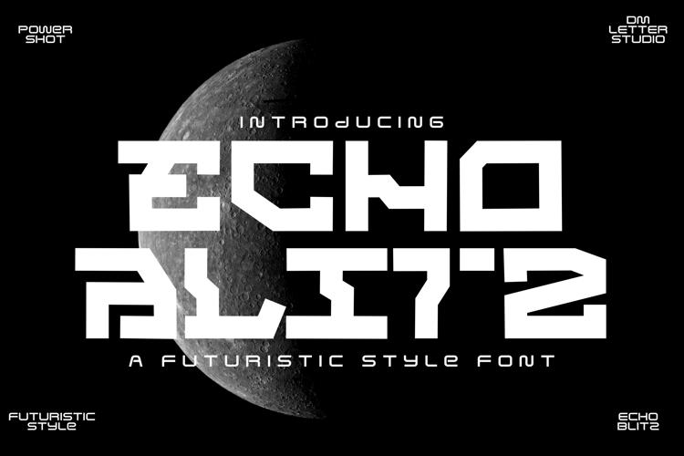 Echo Blitz Font
