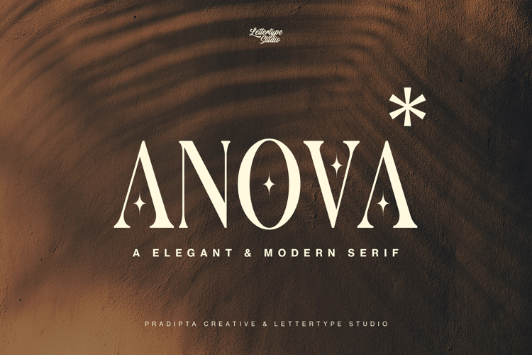 Anova Font