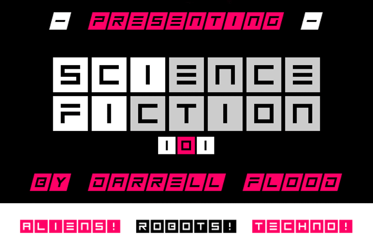 Science Fiction 101 Font