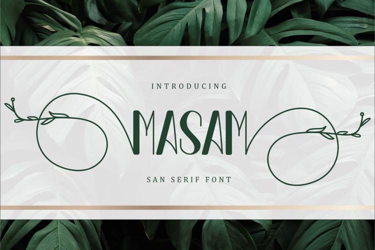 MASAM Font