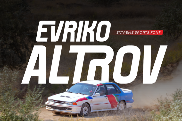 Preview of Evriko Altrov Font