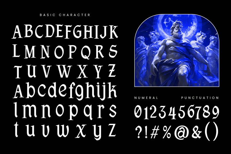 Preview of Virtus Gloria Font