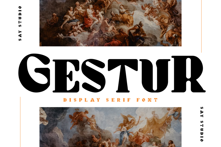 Preview of Gestur DEMO Font