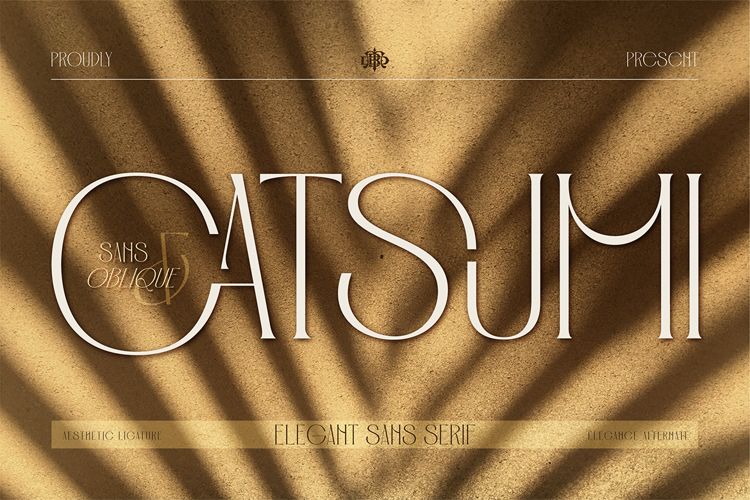 Preview of Catsumi Font