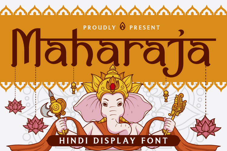 Preview of Maharaja Font