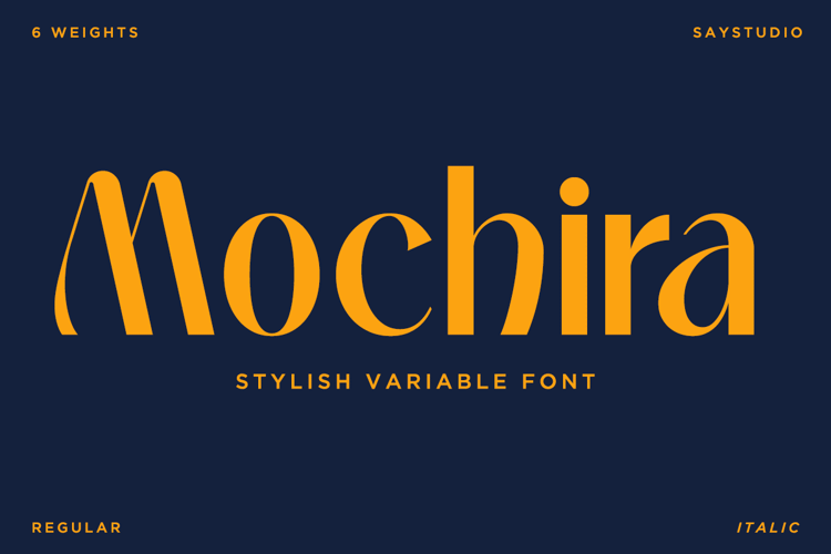 Preview of Mochira Font