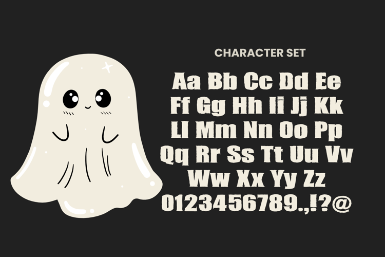 Preview of Super Cursed Font