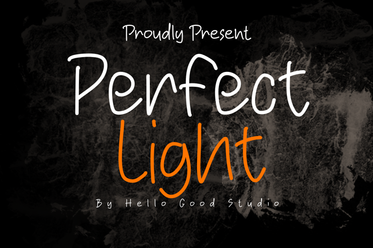 Preview of Perfect Light Font