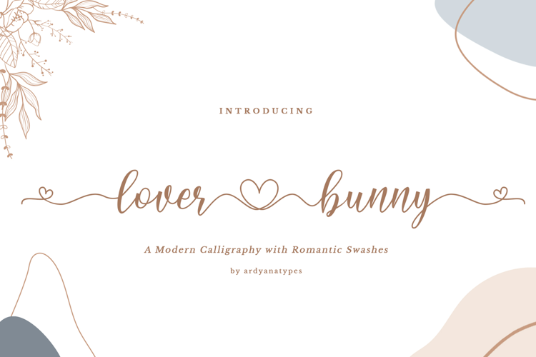 Lover Bunny Script Font