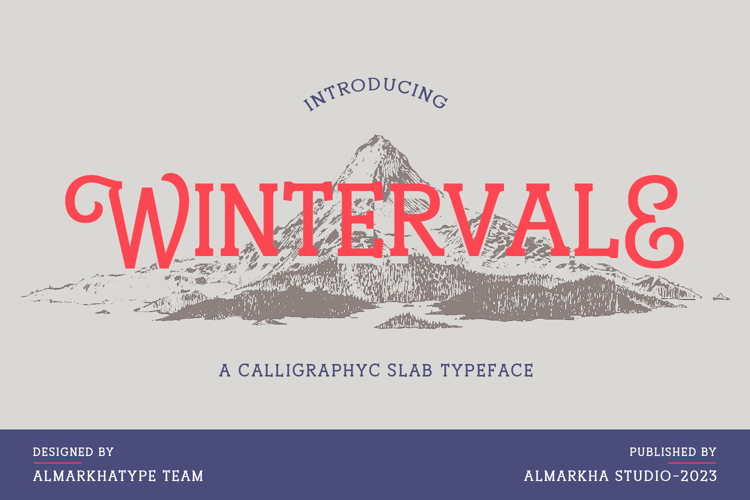 Preview of Wintervale Font