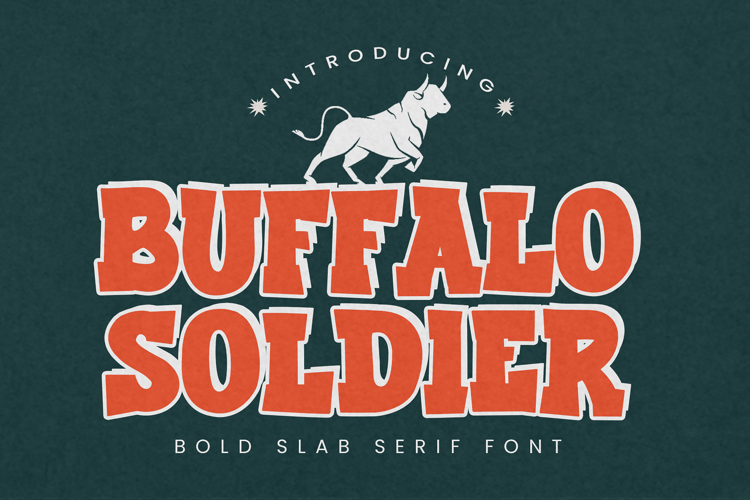 Preview of Buffalo Soldier Font